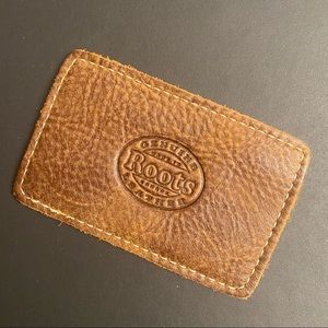 Roots Leather Card Holder